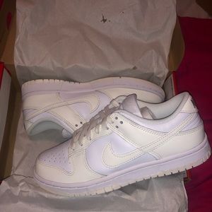 BRAND NEW Nike Dunk Low Sail-White